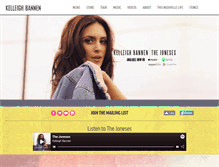 Tablet Screenshot of kelleighbannen.com